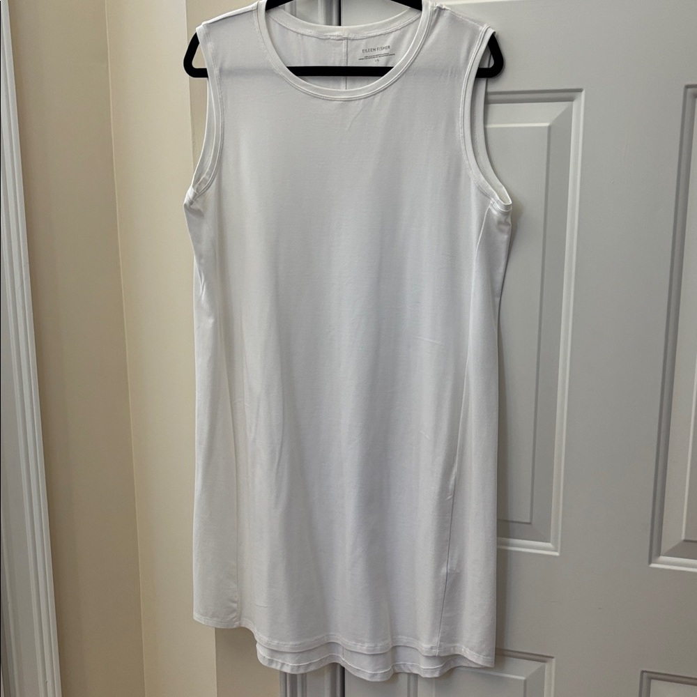 Eileen Fisher Cotton Stretch Jersey Dress